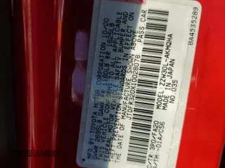 2001 Toyota MR2 z VIN JTDFR320X10028078, wystawiony jako Copart lot #85923434 z przebiegiem 81 436 mil mil oraz Szkoda całkowita • Salvage title. Historia ofert i sprzedaży dostępna na DreamBid. Obrazek 12.