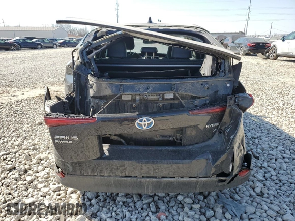 2020 Toyota Prius LE with VIN JTDL9RFU0L3019099, listed as a Copart auction lot 48380615 with 38,600 mi miles and Salvage Title. Bid and sale history available at DreamBid. Image 6.