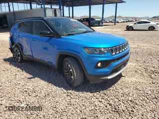 2024 Jeep Compass Limited z VIN 3C4NJDCN4RT593203, wystawiony jako Copart lot #54519135 z przebiegiem 15 804 mil mil oraz Szkoda całkowita • Salvage title. Historia ofert i sprzedaży dostępna na DreamBid. Obrazek 4.
