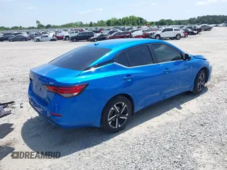 2024 Nissan Sentra SV with VIN 3N1AB8CV6RY343650, listed as a IAAI auction lot 42126890 with 22,633 mi miles and . Bid and sale history available at DreamBid. Image 4.