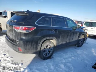 2015 Toyota Highlander LE with VIN 5TDBKRFH9FS166723, listed as a Copart auction lot 45945775 with 79,499 mi miles and Salvage Title. Bid and sale history available at carsss.com. Image 3.