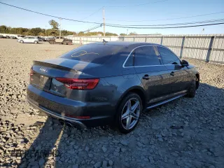 2018 Audi S4 Premium Plus with VIN WAUB4AF43JA003951, listed as a Copart auction lot 75572724 with 85,347 mi miles and Salvage Title. Bid and sale history available at carsss.com. Image 3.