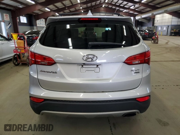 2014 Hyundai Santa Fe with VIN 5XYZUDLB2EG195133, listed as a Copart auction lot 52487195 with 191,369 mi miles and Non repairable. Bid and sale history available at DreamBid. Image 6.