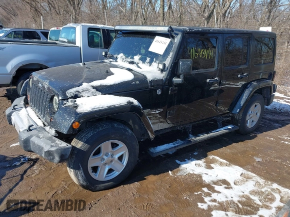 2012 Jeep Wrangler Unlimited Altitude z VIN 1C4HJWEG7CL191444, wystawiony jako IAAI lot #41643441 z przebiegiem 220 785 mil mil oraz . Historia ofert i sprzedaży dostępna na DreamBid. Obrazek 17.