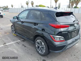 2023 Hyundai Kona Electric Limited with VIN KM8K53AGXPU170730, listed as a IAAI auction lot 41970066 with 11,598 mi miles. Bid and sale history available at carsss.com. Image 3.