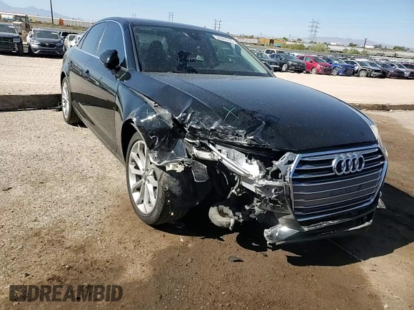 2019 Audi A4 Premium with VIN WAUGMAF44KN005370, listed as a Copart auction lot 56368725 with 87,007 mi miles and Salvage title. Bid and sale history available at DreamBid. Image 13.