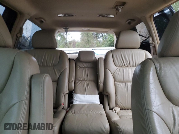 2006 Honda Odyssey EX-L with VIN 5FNRL38616B460593, listed as a Copart auction lot 46496915 with 205,948 mi miles and Salvage Title. Bid and sale history available at carsss.com. Image 10.