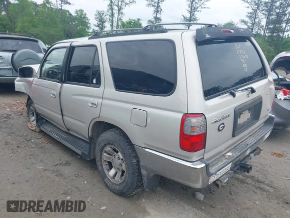 2000 Toyota 4Runner SR5 с VIN JT3GN86R1Y0139431, выставлен на аукционе IAAI как лот 42103546 с пробегом 376 600 миль миль и . История ставок и продаж доступна на DreamBid. Изображение 3.