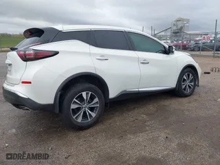 2020 Nissan Murano S with VIN 5N1AZ2AJ4LN154887, listed as a IAAI auction lot 40885300 with 125,735 mi miles. Bid and sale history available at carsss.com. Image 4.