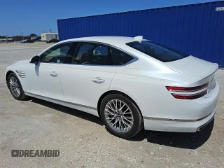 2024 Genesis G80 2.5T z VIN KMTGB4SC5RU237744, wystawiony jako Copart lot #56997065 z przebiegiem 18 597 mil mil oraz Tytuł czysty. Historia ofert i sprzedaży dostępna na DreamBid. Obrazek 2.
