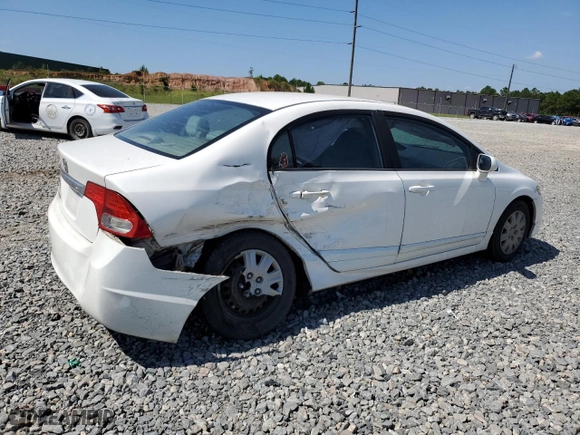 2009 Honda Civic Sdn GX with VIN 1HGFA46559L000378, listed as a Copart auction lot 73030354 with 49,802 mi miles and Salvage Title. Bid and sale history available at carsss.com. Image 3.