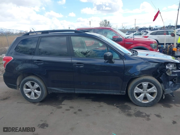2015 Subaru Forester 2.5i Premium with VIN JF2SJADCXFH821389, listed as a IAAI auction lot 41940129 with 48,955 mi miles. Bid and sale history available at carsss.com. Image 13.
