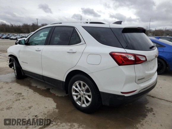 2018 Chevrolet Equinox LT z VIN 2GNAXSEVXJ6242309, wystawiony jako Copart lot #49909455 z przebiegiem 119 457 mil mil oraz Szkoda całkowita • Salvage title. Historia ofert i sprzedaży dostępna na DreamBid. Obrazek 2.