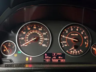 2015 BMW 3 Series 335i xDrive with VIN WBA3B9C56FP705241, listed as a Copart auction lot 85219074 with 193,438 mi miles and Salvage title. Bid and sale history available at DreamBid. Image 9.