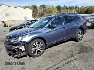 2018 Subaru Outback Limited z VIN 4S4BSANC6J3265139, wystawiony jako Copart lot #54744515 z przebiegiem 84 871 mil mil oraz Szkoda całkowita • Salvage title. Historia ofert i sprzedaży dostępna na DreamBid. Obrazek 1.