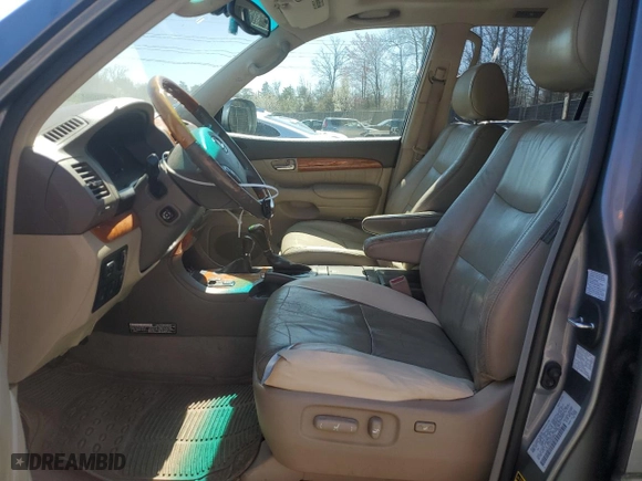 2003 Lexus GX 470 with VIN JTJBT20X930022945, listed as a Copart auction lot 49699775 with 265,644 mi miles and Salvage Title. Bid and sale history available at carsss.com. Image 7.
