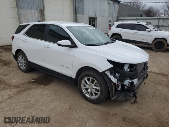 2023 Chevrolet Equinox LT with VIN 3GNAXUEG6PL255589, listed as a Copart auction lot 50379685 with 19,714 mi miles and Salvage Title. Bid and sale history available at DreamBid. Image 4.