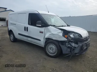 2018 Ram ProMaster City Cargo Tradesman with VIN ZFBERFAB2J6L43487, listed as a Copart auction lot 68711734 with 125,806 mi miles and Salvage Title. Bid and sale history available at DreamBid. Image 4.