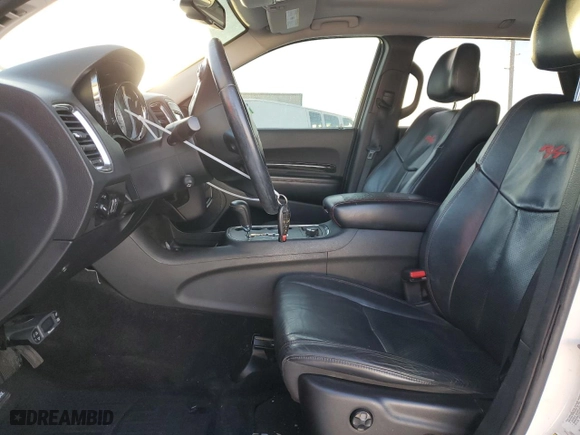 2012 Dodge Durango R/T with VIN 1C4SDJCT7CC213197, listed as a Copart auction lot 86869054 with 0 mi miles and Salvage Title. Bid and sale history available at carsss.com. Image 7.