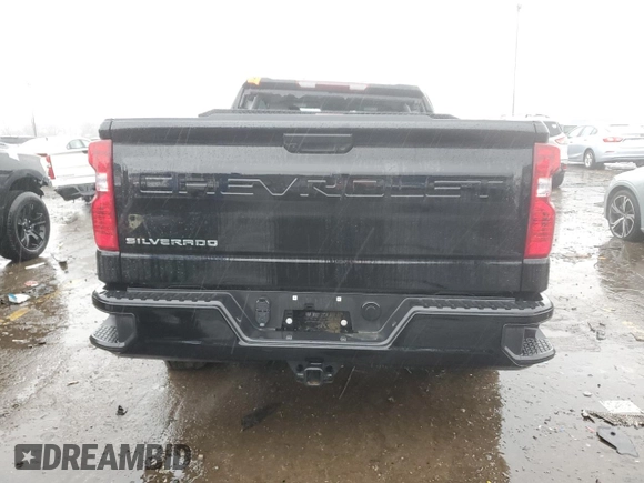 2024 Chevrolet Silverado 1500 Work Truck with VIN 1GCRDAEK0RZ198633, listed as a Copart auction lot 43549725 with Not Provided miles and Non Repairable. Bid and sale history available at DreamBid. Image 6.