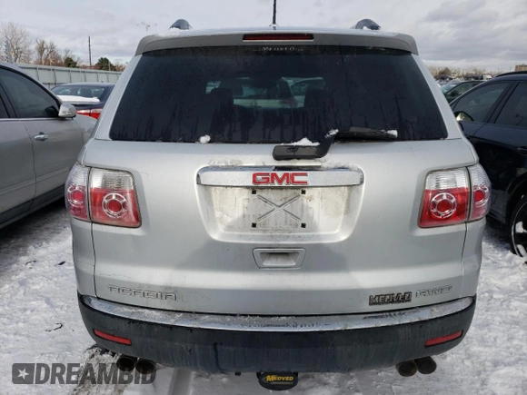2010 GMC Acadia SL with VIN 1GKLVKED0AJ135758, listed as a Copart auction lot 87962715 with 85,882 mi miles and Salvage Title. Bid and sale history available at carsss.com. Image 6.