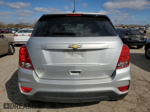 2020 Chevrolet Trax LS with VIN 3GNCJKSB2LL322934, listed as a Copart auction lot 49228295 with 104,391 mi miles and Salvage title. Bid and sale history available at DreamBid. Image 6.