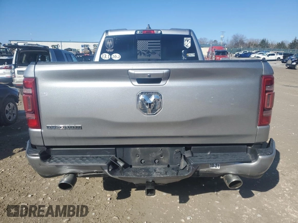 2020 Ram 1500 Big Horn with VIN 1C6RREBT6LN149612, listed as a Copart auction lot 87525145 with 64,172 mi miles and Salvage Title. Bid and sale history available at carsss.com. Image 6.