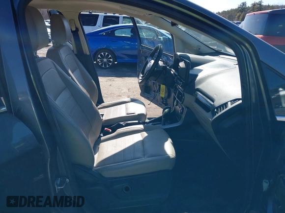 2019 Ford EcoSport Titanium with VIN MAJ6S3KL0KC296626, listed as a IAAI auction lot 41731669 with 126,883 mi miles and . Bid and sale history available at DreamBid. Image 5.