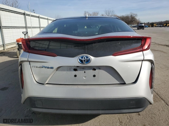 2017 Toyota Prius Prime Plus with VIN JTDKARFP2H3038158, listed as a Copart auction lot 85531464 with 205,965 mi miles and Salvage Title. Bid and sale history available at carsss.com. Image 6.