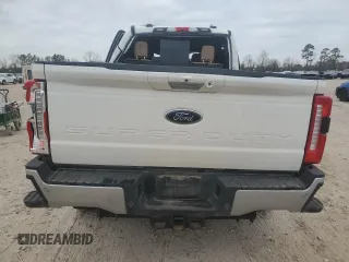 2024 Ford Super Duty F-250 SRW XL with VIN 1FT8W2BT7RED04138, listed as a Copart auction lot 42439295 with 0 mi miles and Salvage Title. Bid and sale history available at carsss.com. Image 6.