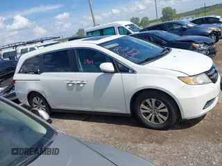 2014 Honda Odyssey EX-L with VIN 5FNRL5H69EB048867, listed as a IAAI auction lot 42190464 with 172,487 mi miles and . Bid and sale history available at carsss.com. Image 13.