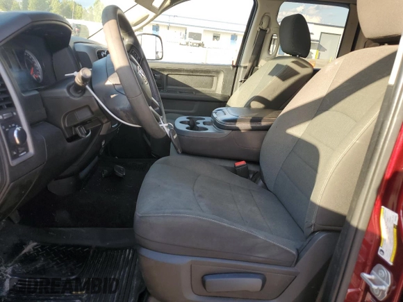 2023 Ram 1500 Tradesman z VIN 1C6RR6FG3PS520087, wystawiony jako Copart lot #73085414 z przebiegiem 38 259 mil mil oraz Szkoda całkowita • Salvage title. Historia ofert i sprzedaży dostępna na DreamBid. Obrazek 7.