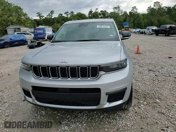 2021 Jeep Grand Cherokee Limited with VIN 1C4RJJBG3M8126008, listed as a Copart auction lot 50816325 with 48,590 mi miles and Salvage title. Bid and sale history available at DreamBid. Image 14.