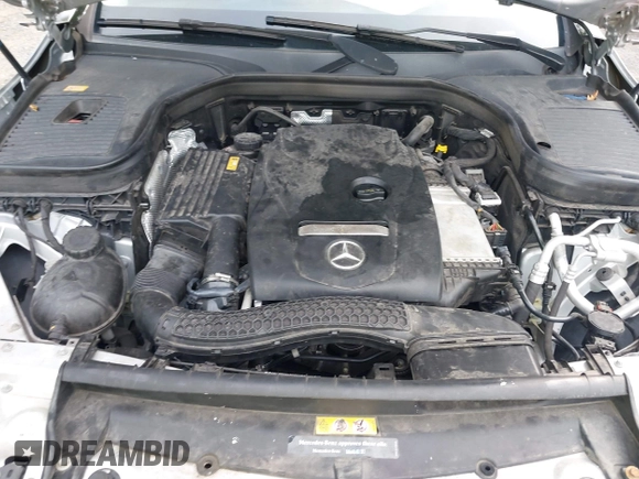 2016 Mercedes-Benz GLC with VIN WDC0G4JBXGF033897, listed as a IAAI auction lot 39965363 with 114,093 mi miles. Bid and sale history available at carsss.com. Image 10.