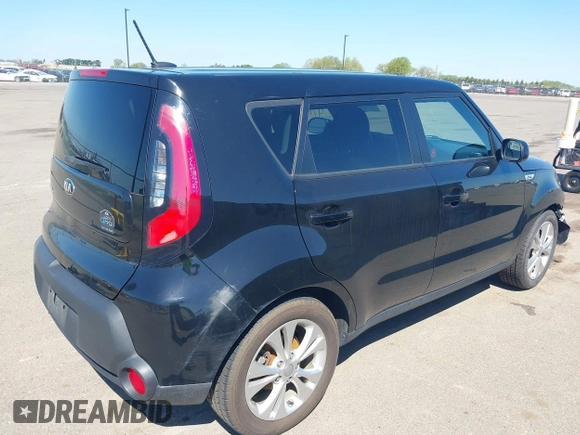 2015 Kia Soul + with VIN KNDJP3A54F7787403, listed as a IAAI auction lot 42198291 with 66,467 mi miles and . Bid and sale history available at DreamBid. Image 4.