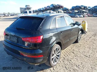 2018 Audi Q3 Premium with VIN WA1BCCFS2JR022258, listed as a IAAI auction lot 41845179 with 80,297 mi miles. Bid and sale history available at carsss.com. Image 4.