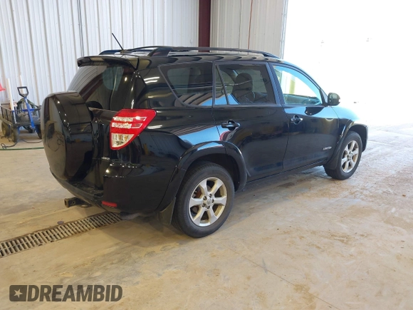2010 Toyota RAV4 Ltd with VIN JTMDF4DV8AD033495, listed as a IAAI auction lot 41890760 with 167,769 mi miles. Bid and sale history available at carsss.com. Image 4.