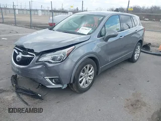 2020 Buick Envision Preferred with VIN LRBFXBSA4LD085332, listed as a IAAI auction lot 41570977 with 34,907 mi miles and . Bid and sale history available at carsss.com. Image 18.