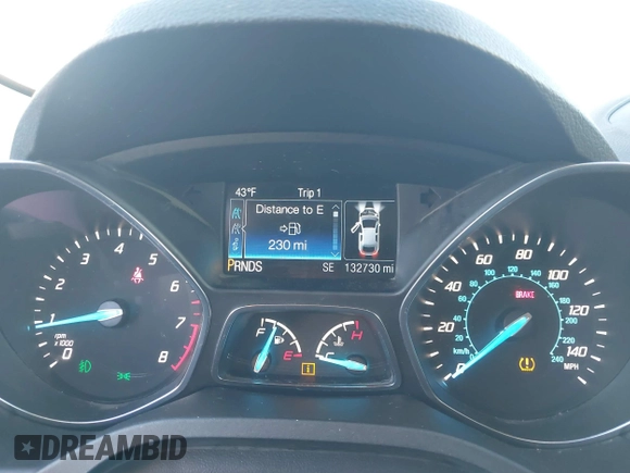 2014 Ford Escape Titanium with VIN 1FMCU9J94EUD01966, listed as a IAAI auction lot 41226043 with 132,730 mi miles. Bid and sale history available at carsss.com. Image 7.