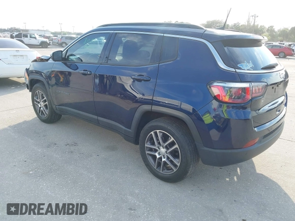 2020 Jeep Compass Latitude w/Sun/Safety Pkg with VIN 3C4NJCBB1LT224727, listed as a IAAI auction lot 41683813 with 36,107 mi miles. Bid and sale history available at carsss.com. Image 3.