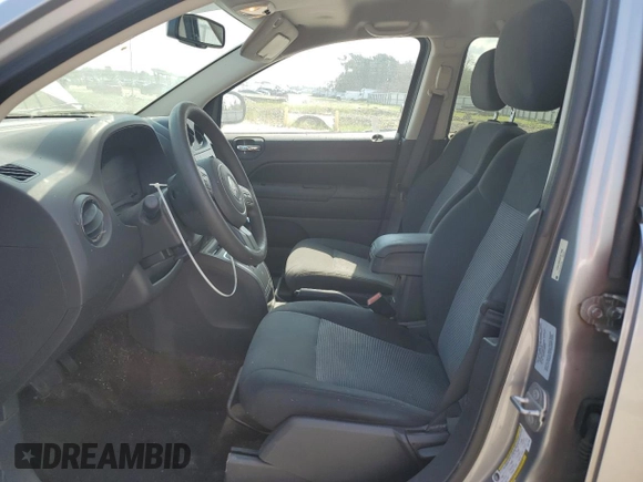 2016 Jeep Compass Sport with VIN 1C4NJCBA3GD611556, listed as a Copart auction lot 55227345 with Not Provided miles and Salvage Title. Bid and sale history available at DreamBid. Image 7.