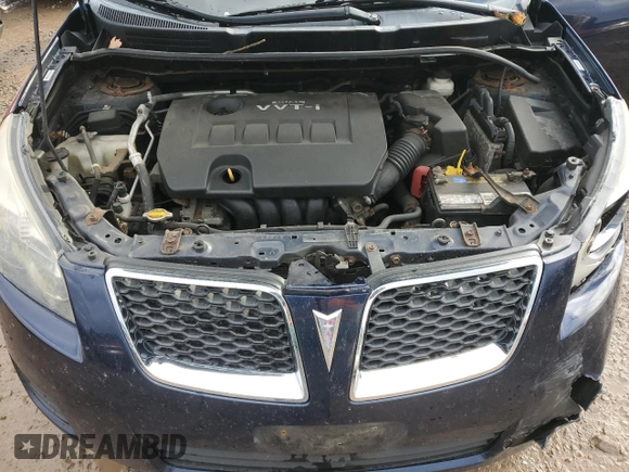 2010 Pontiac Vibe with VIN 5Y2SL6E85AZ404748, listed as a Copart auction lot 82304024 with Not provided miles and Clean title. Bid and sale history available at DreamBid. Image 11.