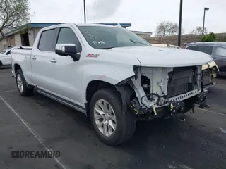 2019 Chevrolet Silverado 1500 LTZ with VIN 1GCUYGEL3KZ324466, listed as a IAAI auction lot 41988993 with 86,721 mi miles and . Bid and sale history available at DreamBid. Image 1.