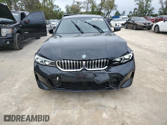 2024 BMW 3 Series 330i xDrive with VIN 3MW89FF01R8E65387, listed as a Copart auction lot 50001195 with 19,478 mi miles and Clean Title. Bid and sale history available at carsss.com. Image 5.