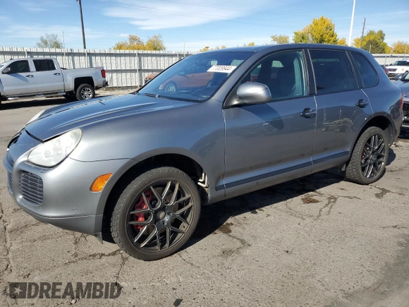 2006 Porsche Cayenne Turbo with VIN WP1AC29P36LA91830, listed as a Copart auction lot 77009944 with 155,390 mi miles and Salvage title. Bid and sale history available at DreamBid. Image 1.