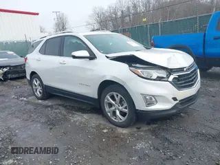 2019 Chevrolet Equinox LT with VIN 2GNAXUEV6K6267785, listed as a IAAI auction lot 41595658 with 75,830 mi miles. Bid and sale history available at carsss.com. Image 1.