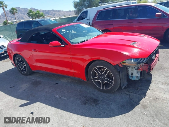 2022 Ford Mustang EcoBoost z VIN 1FATP8UHXN5119035, wystawiony jako IAAI lot #42279729 z przebiegiem 55 742 mil mil oraz . Historia ofert i sprzedaży dostępna na DreamBid. Obrazek 19.