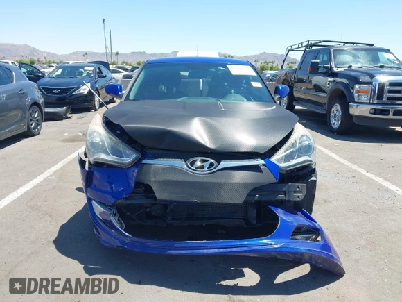 2013 Hyundai Veloster w/Gray Int z VIN KMHTC6AD3DU134956, wystawiony jako IAAI lot #42560944 z przebiegiem 108 166 mil mil oraz . Historia ofert i sprzedaży dostępna na DreamBid. Obrazek 13.