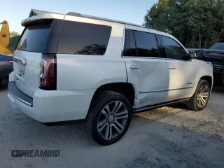 2019 GMC Yukon Denali with VIN 1GKS1CKJ8KR353280, listed as a Copart auction lot 77316454 with 74,476 mi miles and Salvage Title. Bid and sale history available at carsss.com. Image 3.