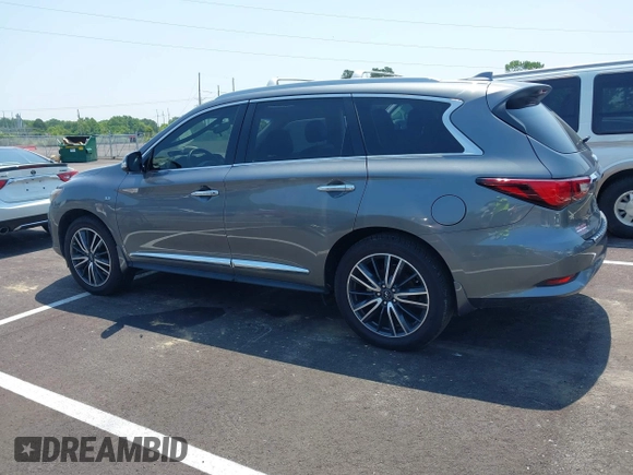 2019 Infiniti QX60 Pure with VIN 5N1DL0MN7KC563655, listed as a IAAI auction lot 42469111 with 84,864 mi miles and . Bid and sale history available at DreamBid. Image 13.
